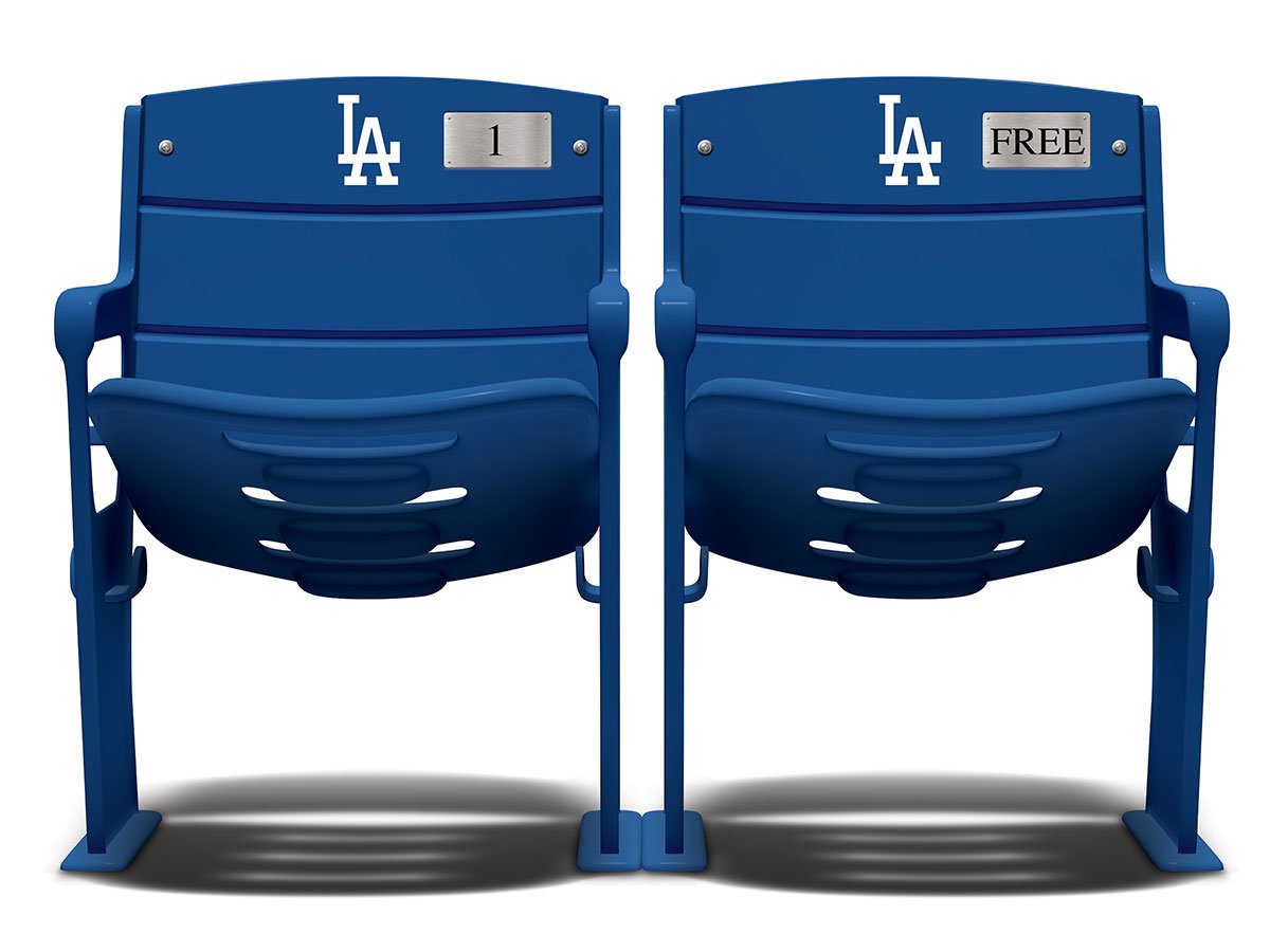 la dodgers game ticket gift voucher printable surprise dodgers 2020