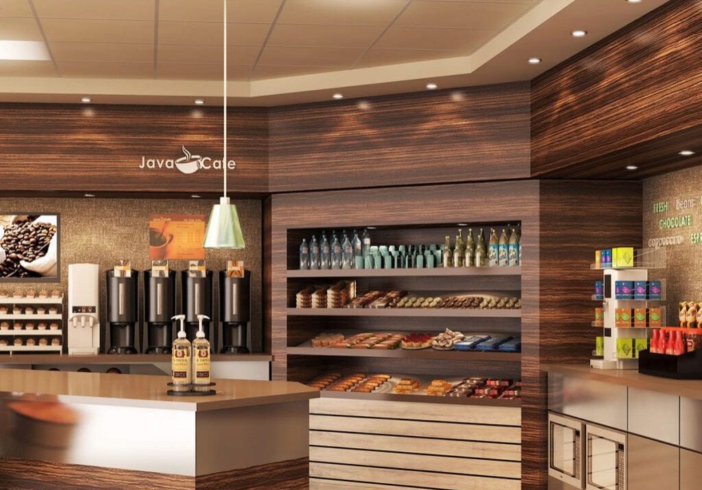 Java Cafe Interior Rebrand